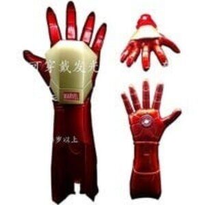 Iron Man Wearable Wrist Armor with LED